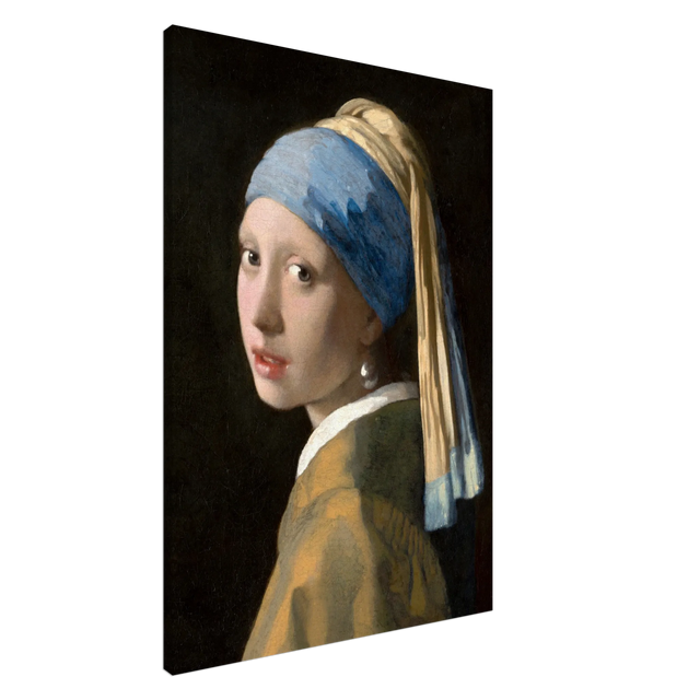 Stimmungsvolle Wandkunst für stilvolle Räume. Vermeer - Das Mädchen mit dem Perlenohrgehänge – Kunstvolle Wanddekoration: zeitlos und harmonisch. Eine besondere Bereicherung für jeden Raum.