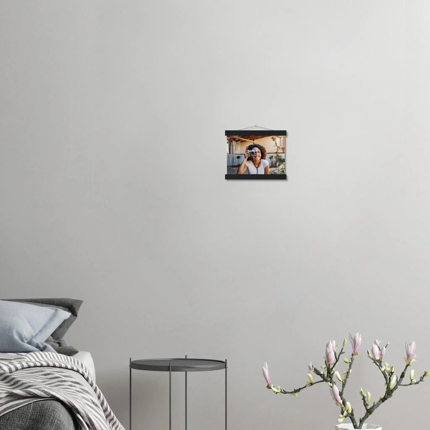 Ein Ausdruck moderner Ästhetik. Personalisiertes  mit Aufhängern – Dein Foto als Kunstdruck😍: zeitlos und harmonisch. Schlicht, elegant und wirkungsvoll.