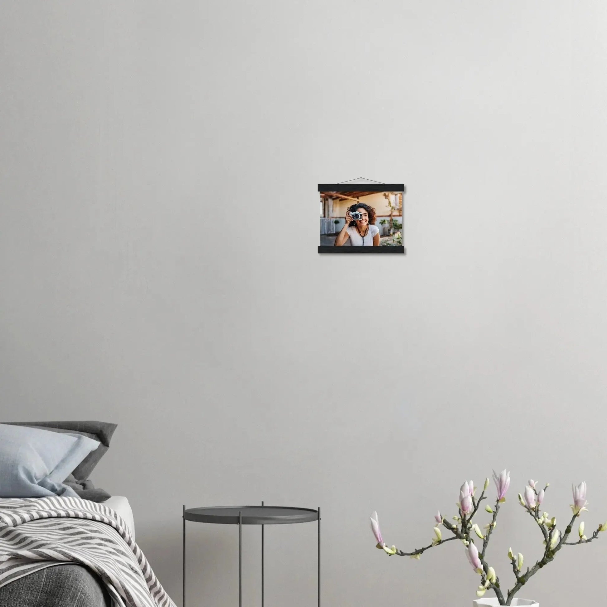 Ein Ausdruck moderner Ästhetik. Personalisiertes  mit Aufhängern – Dein Foto als Kunstdruck😍: zeitlos und harmonisch. Schlicht, elegant und wirkungsvoll.