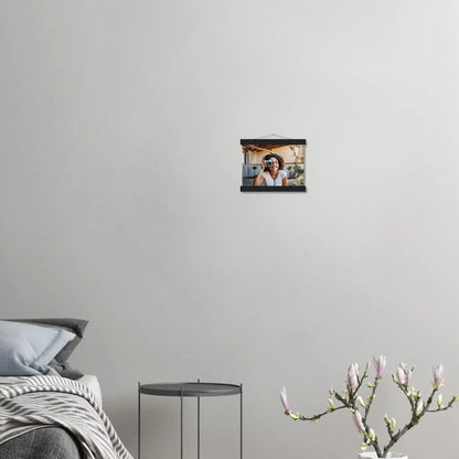 Ein Ausdruck moderner Ästhetik. Personalisiertes  mit Aufhängern – Dein Foto als Kunstdruck😍: zeitlos und harmonisch. Schlicht, elegant und wirkungsvoll.