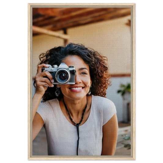 Dein Foto auf Leinwand mit Rahmen – personalisierte bedruckte Leinwand 💕 - Zoey Kunstdrucke