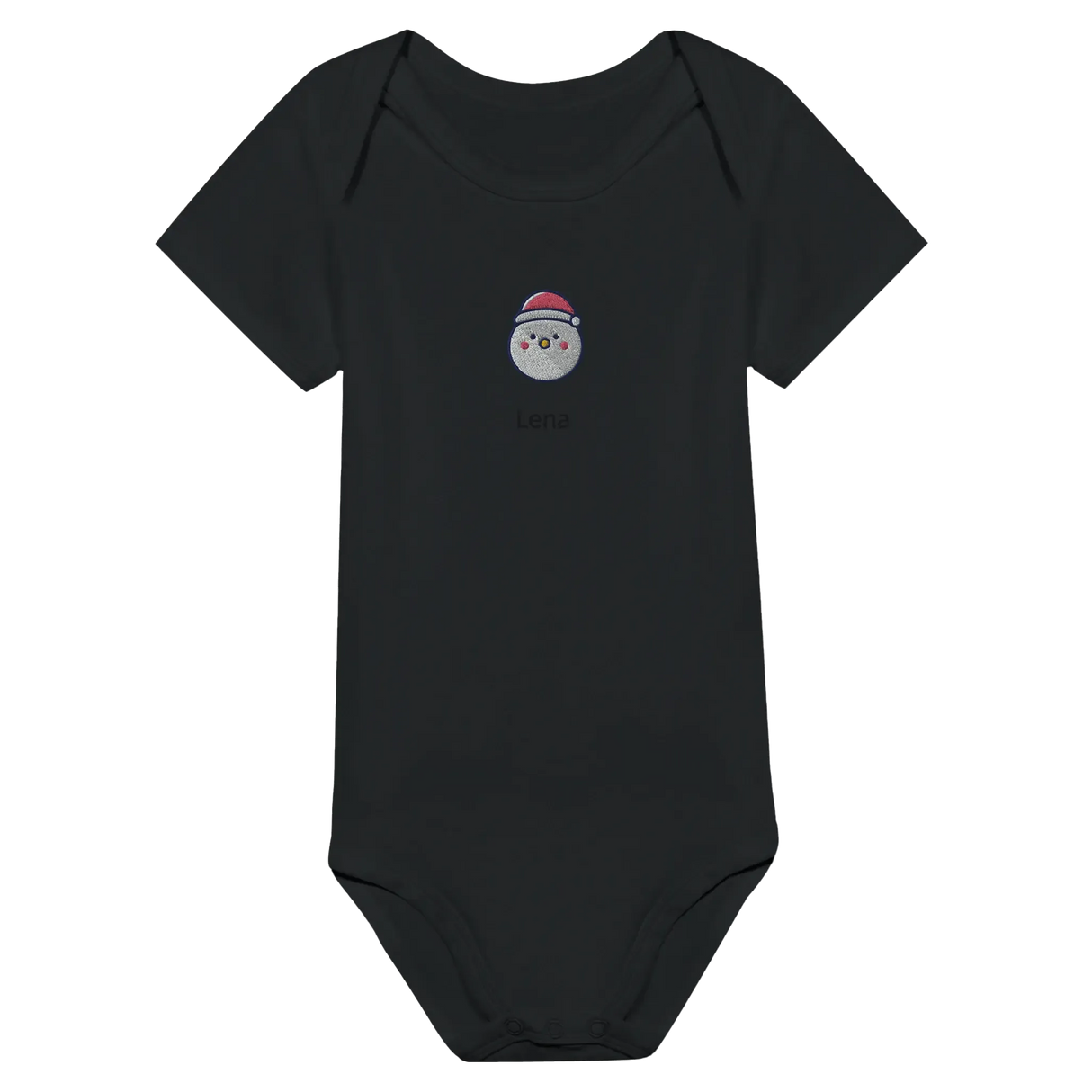 Dekoration mit Charakter. Classic Baby Short Sleeve Bodysuit personalisiertes Geschenk zu Weihachten 🎅: zeitlos und harmonisch. Schlicht, elegant und wirkungsvoll.
