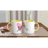 Dekoration mit Charakter. Geschenk Tasse Muttertag – Keramiktasse mit Shine Effekt: für stilvolle Raumgestaltung. Schlicht, elegant und wirkungsvoll.