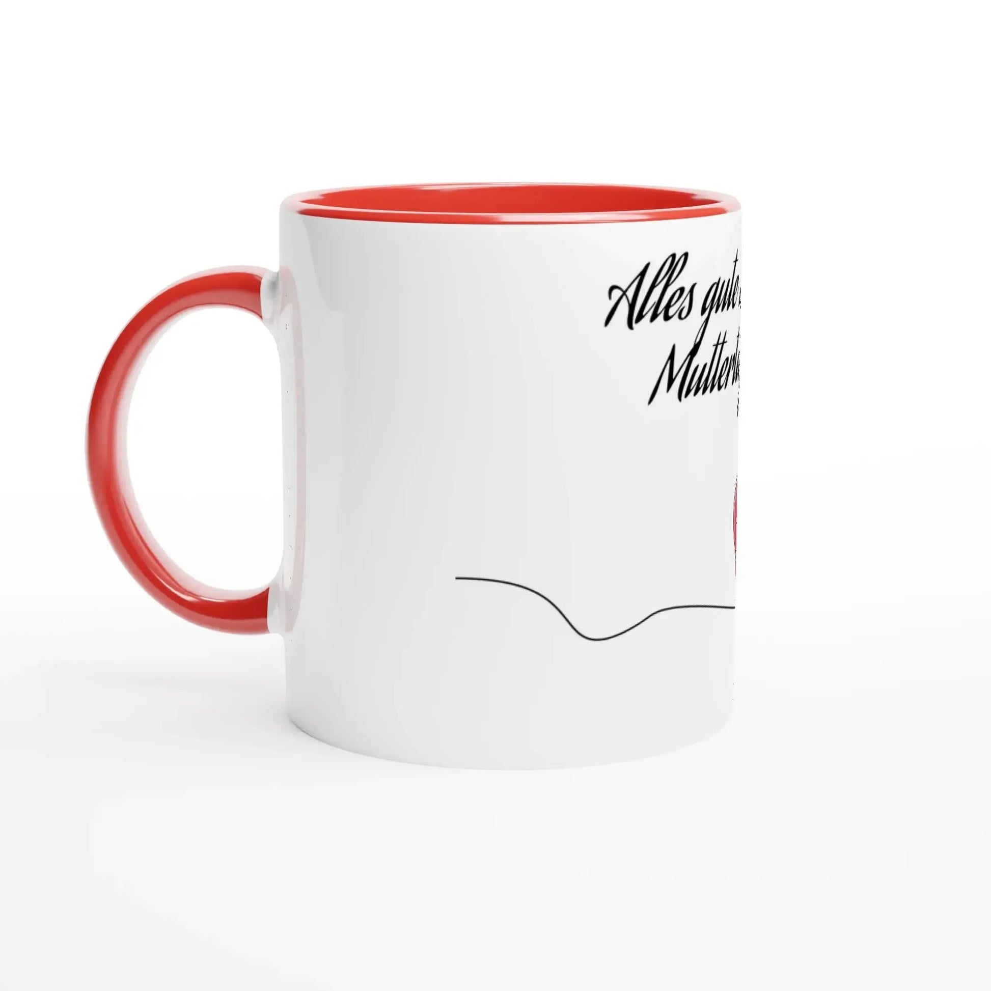 Hochwertige Keramiktasse für jeden Anlass. Weiße Keramiktasse 11oz mit Farbe an der Innenseite: ideal für Büro, Homeoffice oder Zuhause. Perfekt als Geschenk für jeden Anlass.