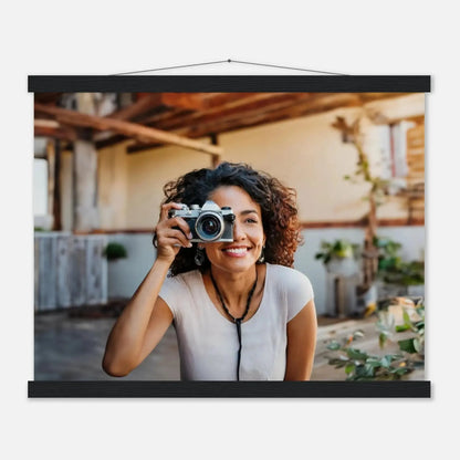 Ein Ausdruck moderner Ästhetik. Personalized  with Hanger – Custom Photo on Masters Edition Paper: zeitlos und harmonisch. Eine besondere Bereicherung für jeden Raum.