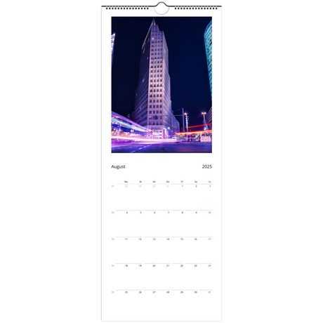 Stimmungsvolle Wandkunst für stilvolle Räume. Wandkalender 2025 personalisierbar  (EU & Rest der Welt): für stilvolle Raumgestaltung. Schlicht, elegant und wirkungsvoll.