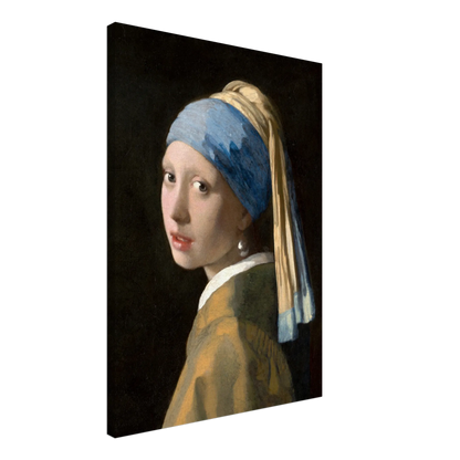 Stimmungsvolle Wandkunst für stilvolle Räume. Vermeer - Das Mädchen mit dem Perlenohrgehänge – Kunstvolle Wanddekoration: zeitlos und harmonisch. Schlicht, elegant und wirkungsvoll.