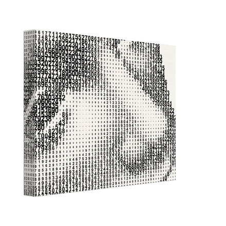 Dekoration mit Charakter. Abstrakte Kunst auf Leinwand - Moderne Kunst für dein Zuhause: zeitlos und harmonisch. Eine besondere Bereicherung für jeden Raum.