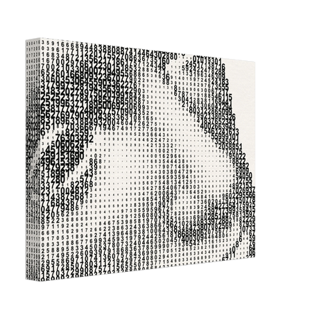 Abstrakte Kunst auf Leinwand - Moderne Kunst für dein Zuhause – Leinwand-Kunstdruck für dekorative Raumgestaltung