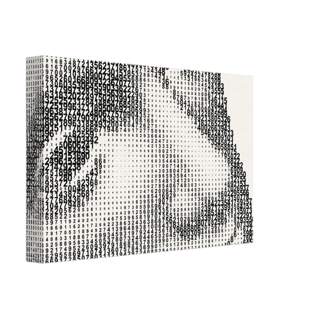 Abstrakte Kunst auf Leinwand - Moderne Kunst für dein Zuhause – Kunstdruck auf Leinwand als zeitlose Wanddekoration