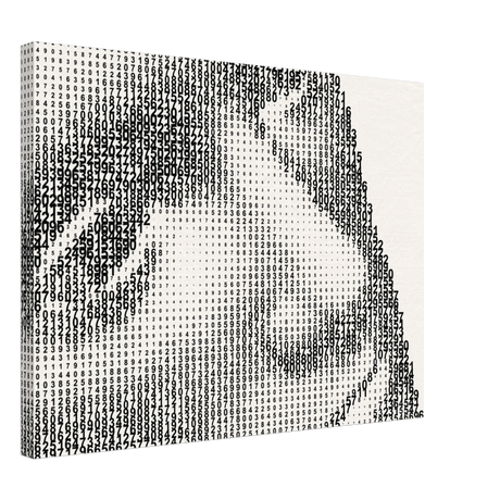 Dekoration mit Charakter. Abstrakte Kunst auf Leinwand - Moderne Kunst für dein Zuhause: zeitlos und harmonisch. Eine besondere Bereicherung für jeden Raum.