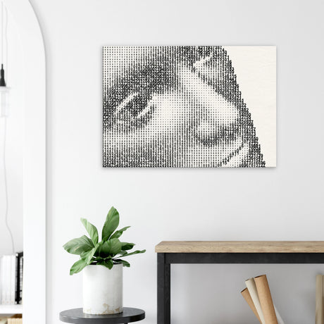 Stimmungsvolle Wandkunst für stilvolle Räume. Abstrakte Kunst auf Leinwand - Moderne Kunst für dein Zuhause: zeitlos und harmonisch. Schlicht, elegant und wirkungsvoll.