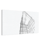 Dekoration mit Charakter. Abstrakte Kunst auf Leinwand - Moderne Kunst für dein Zuhause: für stilvolle Raumgestaltung. Schlicht, elegant und wirkungsvoll.