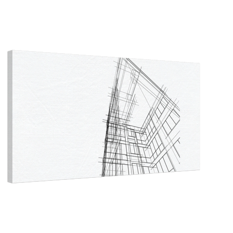 Dekoration mit Charakter. Abstrakte Kunst auf Leinwand - Moderne Kunst für dein Zuhause: für stilvolle Raumgestaltung. Schlicht, elegant und wirkungsvoll.