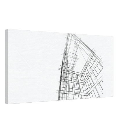 Abstrakte Kunst auf Leinwand - Moderne Kunst für dein Zuhause – Leinwand-Wandbild mit hochwertiger Druckgestaltung