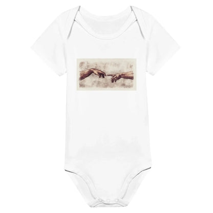 Liebevolle Erinnerung an Kindheitsmomente. Classic Baby Short Sleeve Bodysuit personalisiertes Geschenk zu Weihachten 🎅: voller Geborgenheit und Fantasie. Zaubert ein Lächeln auf jedes Gesicht.