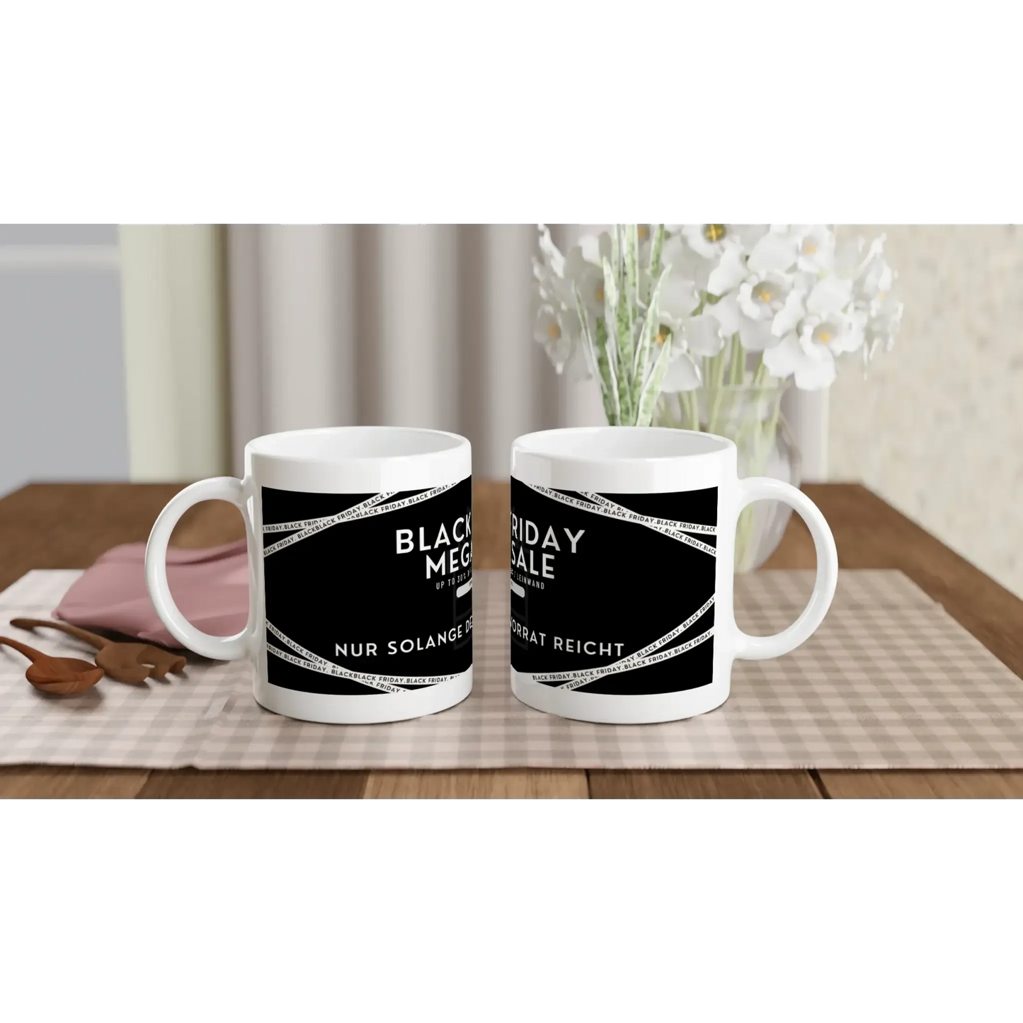 Ein Ausdruck moderner Ästhetik. Personalisierte Tasse mit  – Perfekt für jeden Anlass Black Friday Spezial 25 % Auf alle Tassen und Flaschen: zeitlos und harmonisch. Schlicht, elegant und wirkungsvoll.