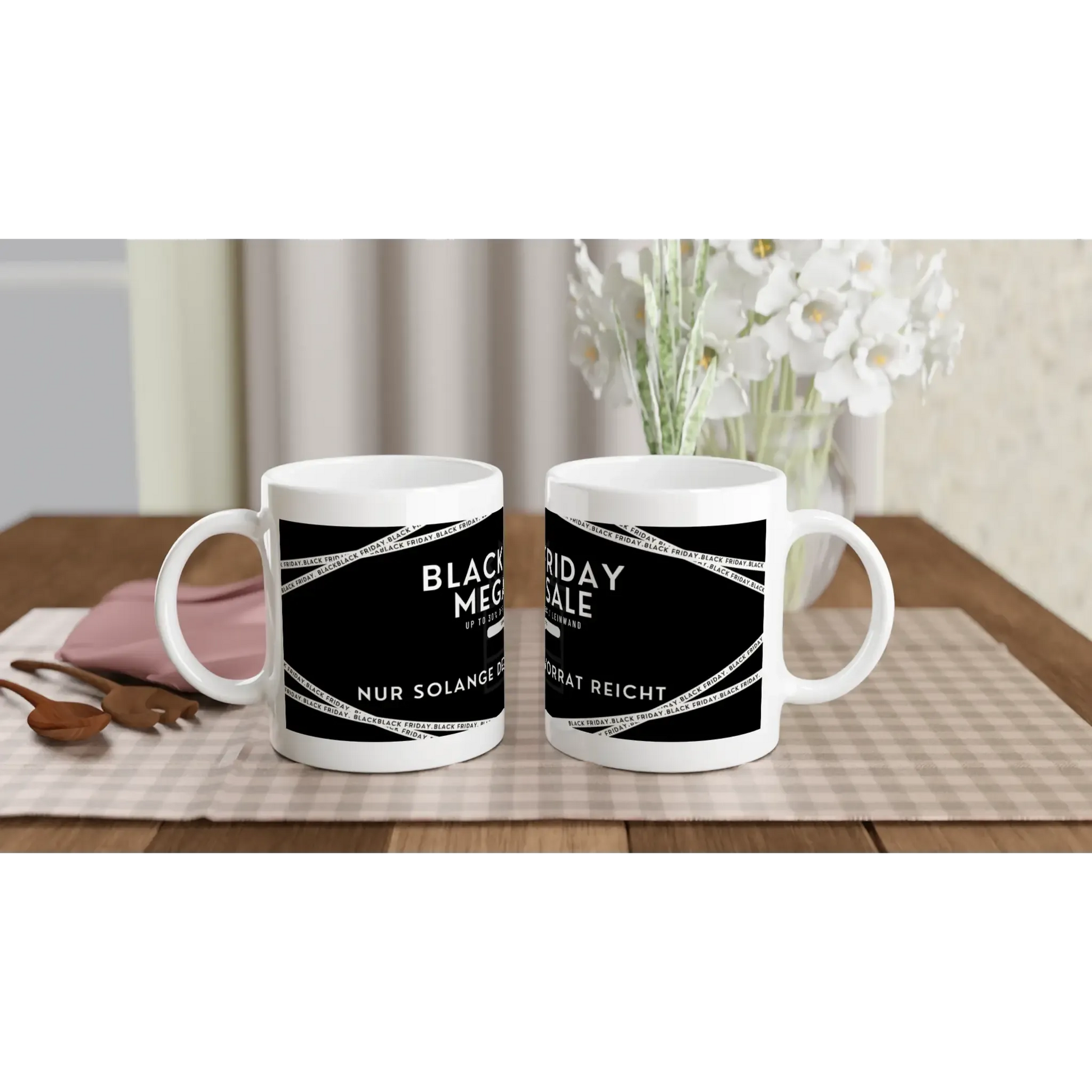 Ein Ausdruck moderner Ästhetik. Personalisierte Tasse mit  – Perfekt für jeden Anlass Black Friday Spezial 25 % Auf alle Tassen und Flaschen: zeitlos und harmonisch. Schlicht, elegant und wirkungsvoll.