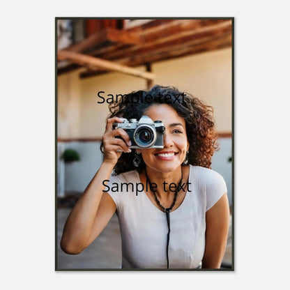 Dekoration mit Charakter. Classic Semi-Glossy Paper Metal Framed  dein Foto: zeitlos und harmonisch. Eine besondere Bereicherung für jeden Raum.