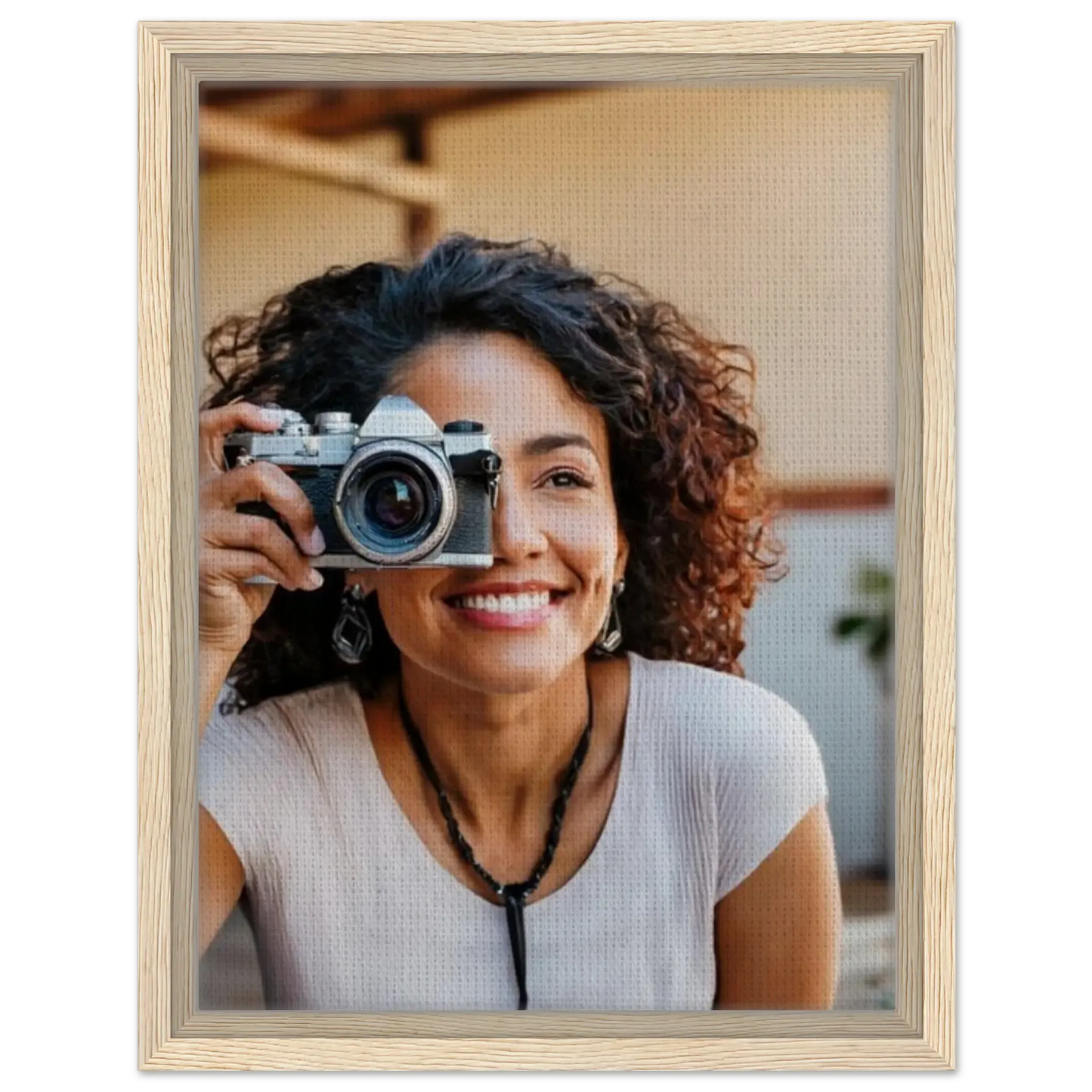 Dekoration mit Charakter. Dein Foto auf Leinwand mit  – personalisierte bedruckte Leinwand: zeitlos und harmonisch. Schlicht, elegant und wirkungsvoll.