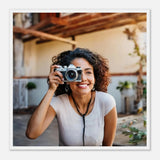 Dekoration mit Charakter. Personalisierbares Holzrahmen- – Elegantes individuelles Foto Kunstwerk: für stilvolle Raumgestaltung. Schlicht, elegant und wirkungsvoll.