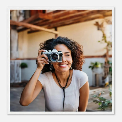 Dekoration mit Charakter. Personalisierbares Holzrahmen- – Elegantes individuelles Foto Kunstwerk: zeitlos und harmonisch. Schlicht, elegant und wirkungsvoll.