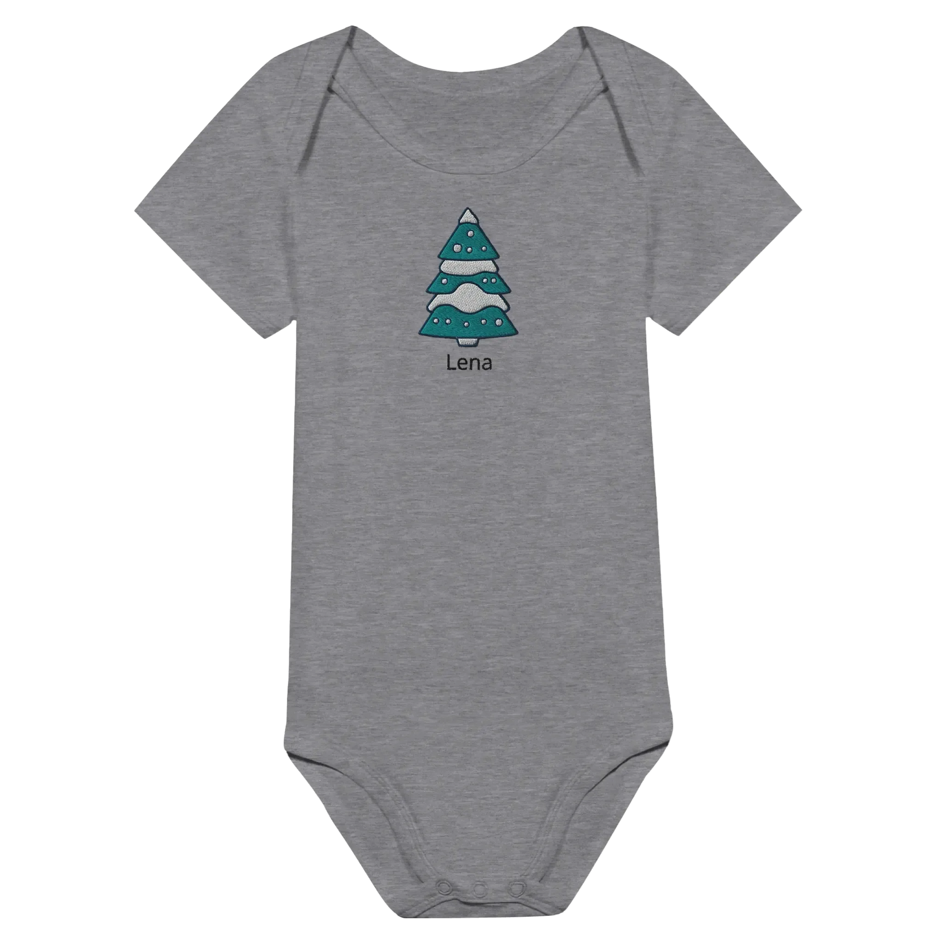 Sanfte Wandkunst fürs Kinderzimmer. Classic Baby Short Sleeve Bodysuit personalisiertes Geschenk zu Weihachten 🎅: freundlich und verspielt gestaltet. Ein Highlight für das Kinderzimmer.