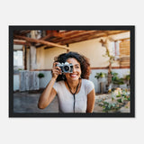 Stimmungsvolle Wandkunst für stilvolle Räume. Personalisierbares Holzrahmen- – Elegantes individuelles Foto Kunstwerk: für stilvolle Raumgestaltung. Eine besondere Bereicherung für jeden Raum.