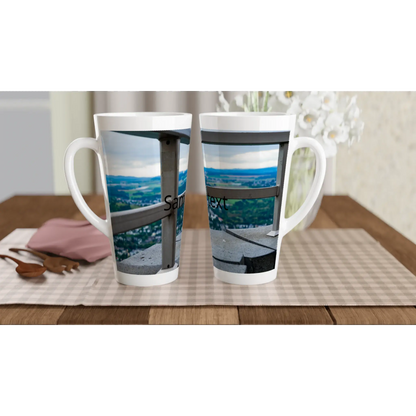 White Latte 17oz Ceramic Mug - Zoey Kunstdrucke