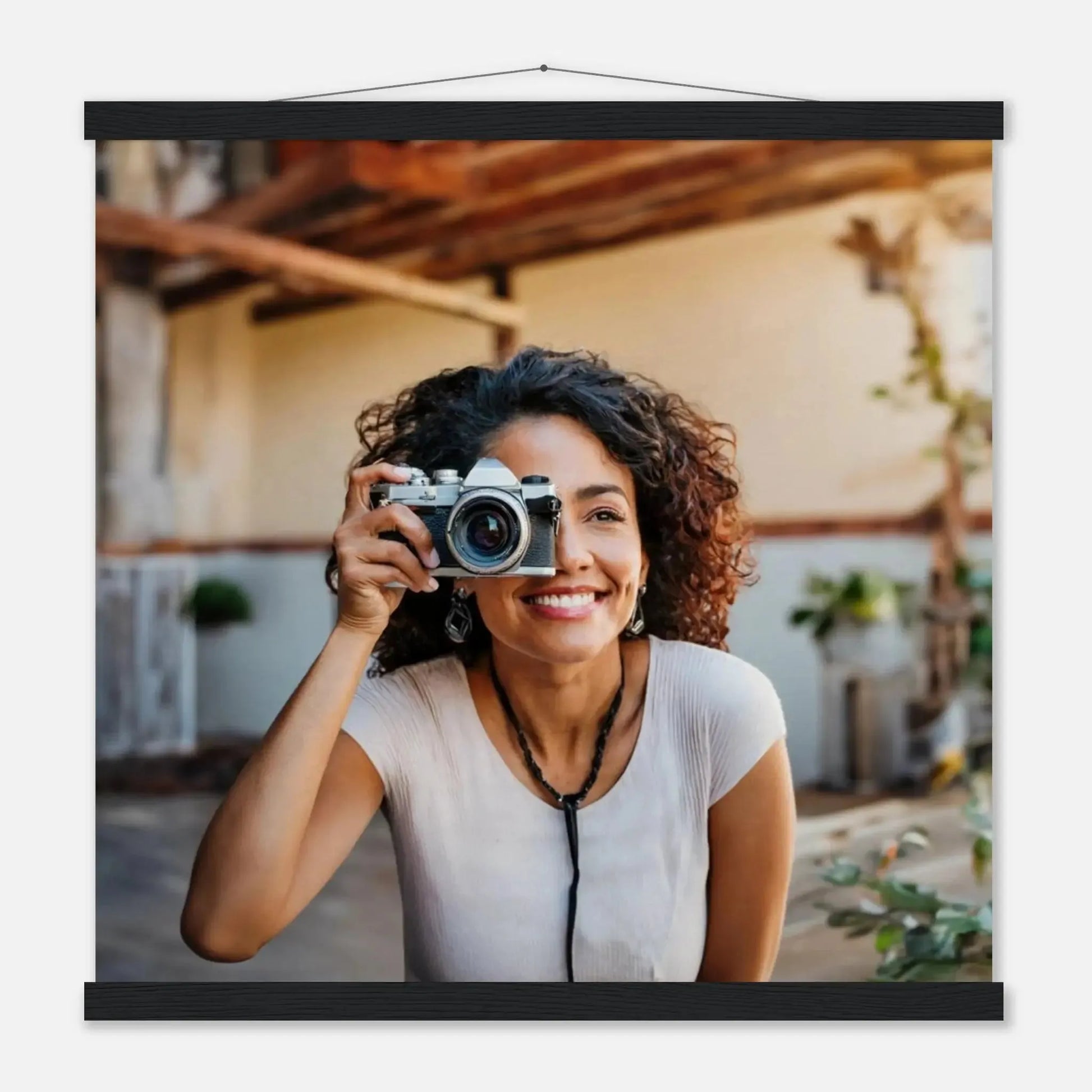 Dekoration mit Charakter. Personalized  with Hanger – Custom Photo on Masters Edition Paper: zeitlos und harmonisch. Eine besondere Bereicherung für jeden Raum.