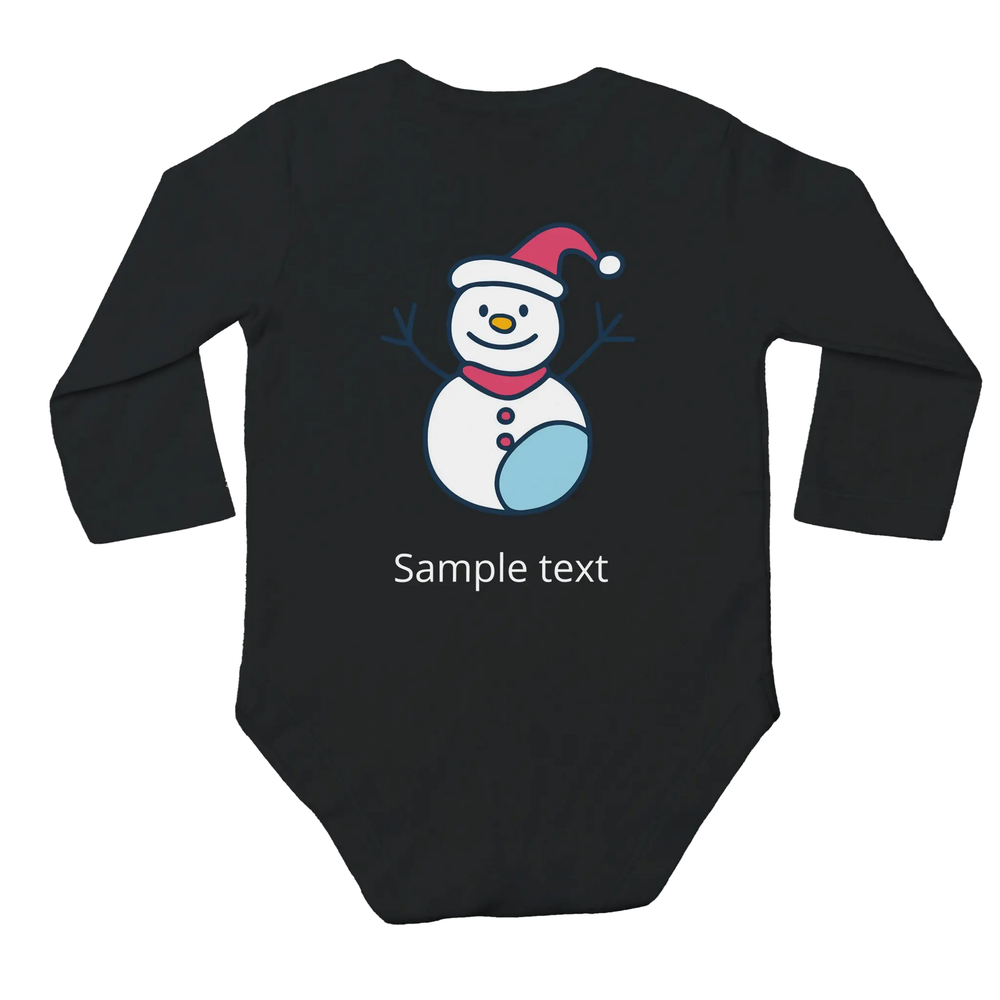 Classic Baby Long Sleeve Bodysuit zu Weihnachten personalisiert verschenken 🎅 - Zoey Kunstdrucke