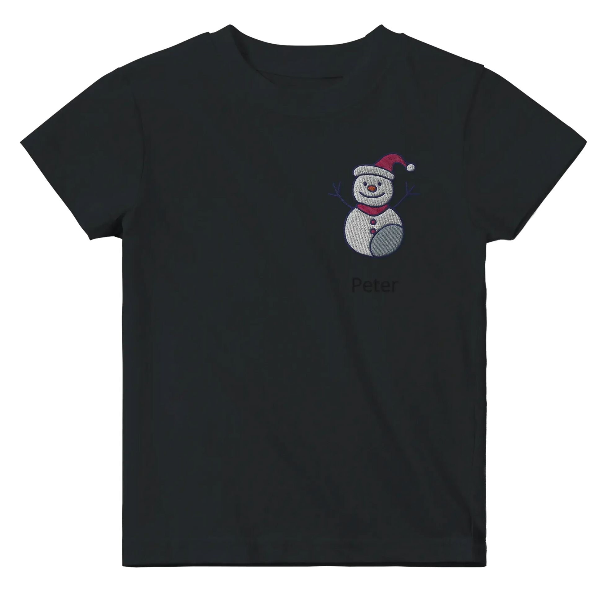 Liebevolle Erinnerung an Kindheitsmomente. Classic Baby Crewneck T-shirt personalisiertes Kindershirt zu Weihnachten🎅: freundlich und verspielt gestaltet. Ein Highlight für das Kinderzimmer.
