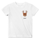Stimmungsvolle Wandkunst für stilvolle Räume. Classic Baby Crewneck T-shirt personalisiertes Kindershirt zu Weihnachten🎅: zeitlos und harmonisch. Eine besondere Bereicherung für jeden Raum.