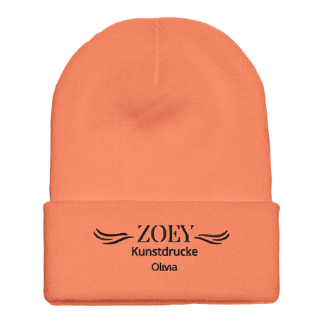 Flexfit Classic Cuffed Beanie – Warme & hypoallergene Mütze – personalisierbares Produkt mit dekorativer Gestaltung