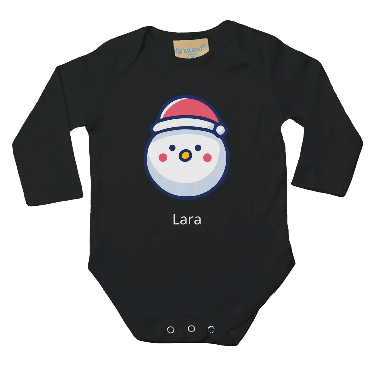 Classic Baby Long Sleeve Bodysuit zu Weihnachten personalisiert verschenken – personalisierbares Produkt mit individuellem Motiv