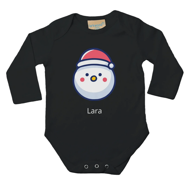 Classic Baby Long Sleeve Bodysuit zu Weihnachten personalisiert verschenken – personalisierbares Produkt mit individuellem Motiv