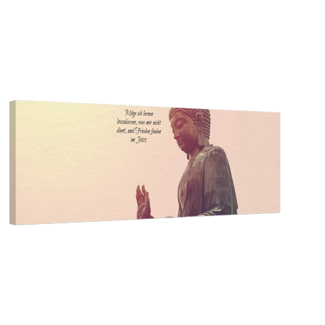 Tibetan Kraftgebete Canvas Print – Immersive Art Experience – Wandbild auf Leinwand für Wohn- und Arbeitsräume