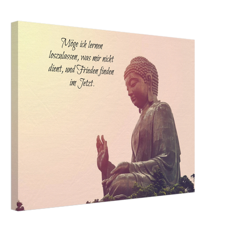 Tibetan Kraftgebete Canvas Print – Immersive Art Experience – bedruckte Leinwand auf stabilem Keilrahmen