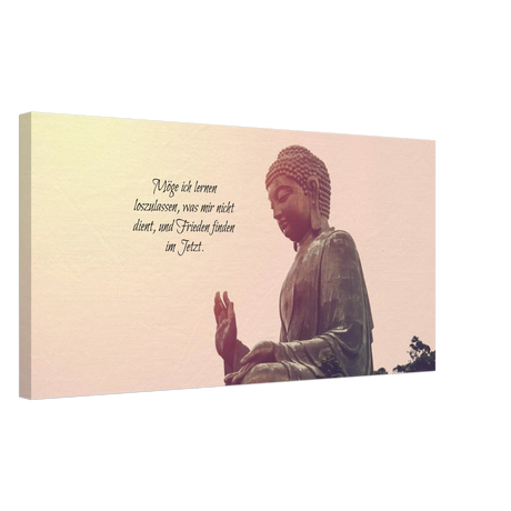 Tibetan Kraftgebete Canvas Print – Immersive Art Experience – Leinwand-Wandbild mit hochwertiger Druckgestaltung
