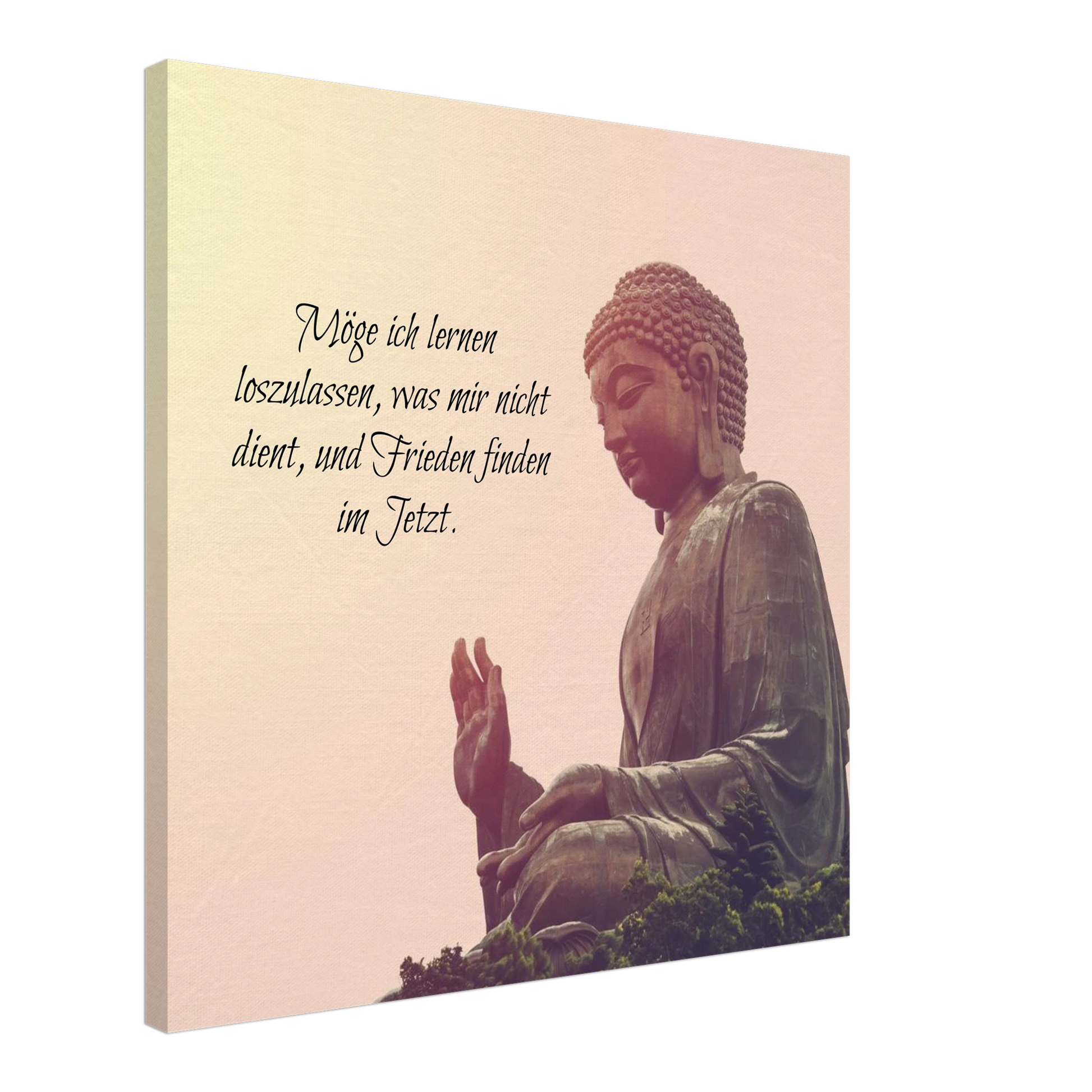 Dekoration mit Charakter. Tibetan Kraftgebete Canvas Print – Immersive Art Experience: zeitlos und harmonisch. Eine besondere Bereicherung für jeden Raum.