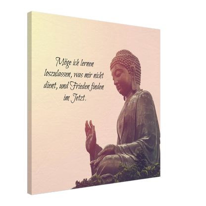 Dekoration mit Charakter. Tibetan Kraftgebete Canvas Print – Immersive Art Experience: zeitlos und harmonisch. Eine besondere Bereicherung für jeden Raum.