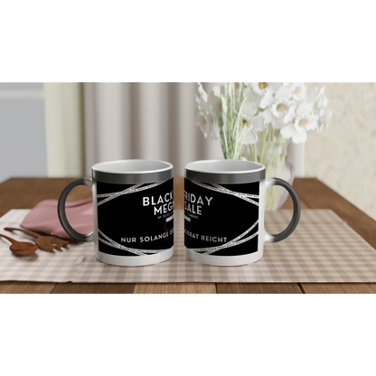 Ein Ausdruck moderner Ästhetik. Personalisiert bedruckte Tasse – Magischer Farbwechsel 12 oz ≈ 355 ml Black Friday Spezial: passt in jedes Ambiente. Eine besondere Bereicherung für jeden Raum.