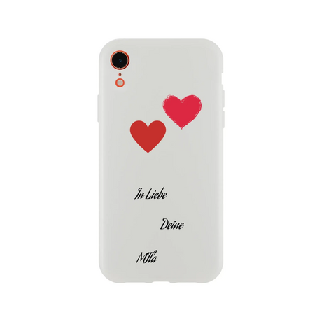 Dekoration mit Charakter. Flexi Case Samsung iPhone - Matt transparente Hülle für personalisierte Designs: zeitlos und harmonisch. Schlicht, elegant und wirkungsvoll.