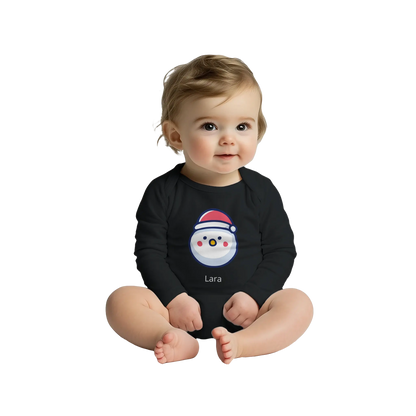 Classic Baby Long Sleeve Bodysuit zu Weihnachten personalisiert verschenken 🎅 - Zoey Kunstdrucke