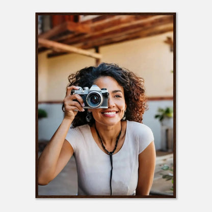 Ein Ausdruck moderner Ästhetik. Personalisierbares Holzrahmen- – Elegantes individuelles Foto Kunstwerk: zeitlos und harmonisch. Eine besondere Bereicherung für jeden Raum.