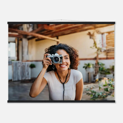 Dekoration mit Charakter. Personalized  with Hanger – Custom Photo on Masters Edition Paper: passt in jedes Ambiente. Schlicht, elegant und wirkungsvoll.