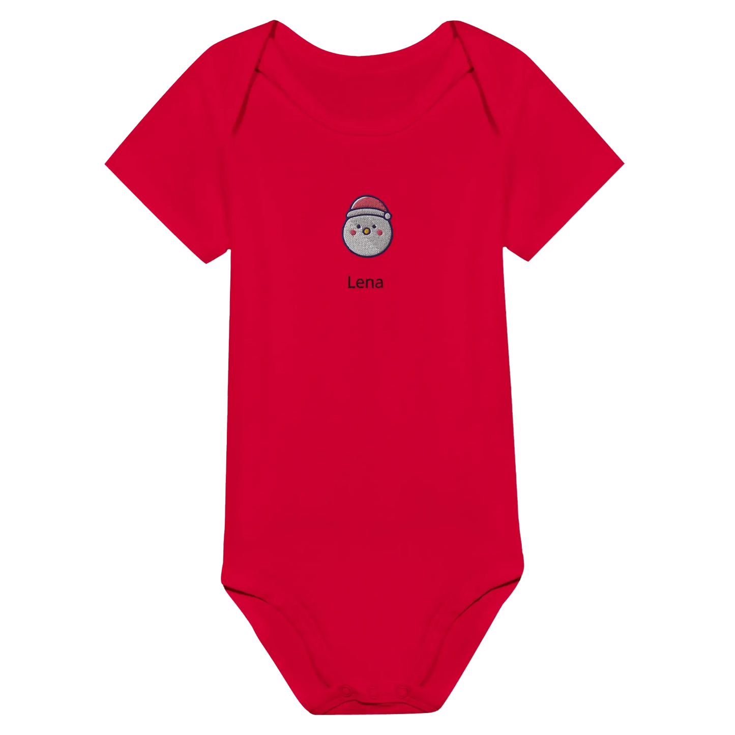 Liebevolle Erinnerung an Kindheitsmomente. Classic Baby Short Sleeve Bodysuit personalisiertes Geschenk zu Weihachten 🎅: freundlich und verspielt gestaltet. Ein Highlight für das Kinderzimmer.