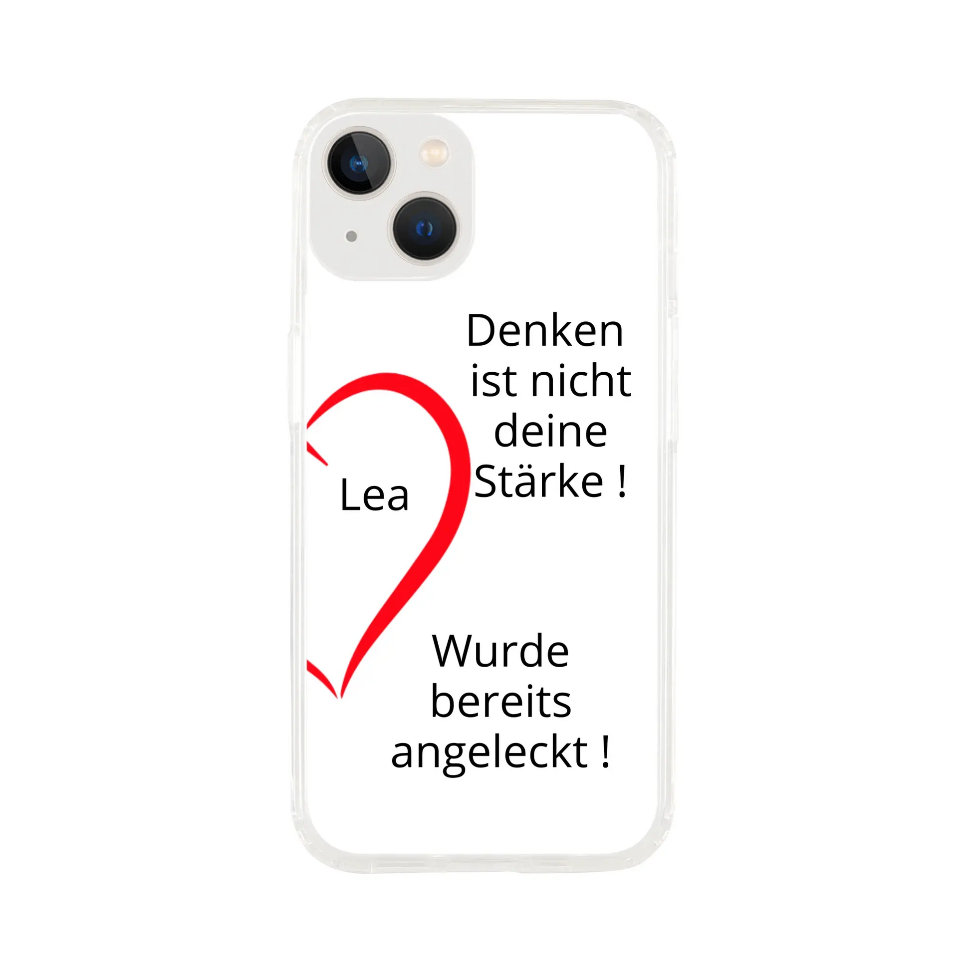 Clear case - Zoey Kunstdrucke