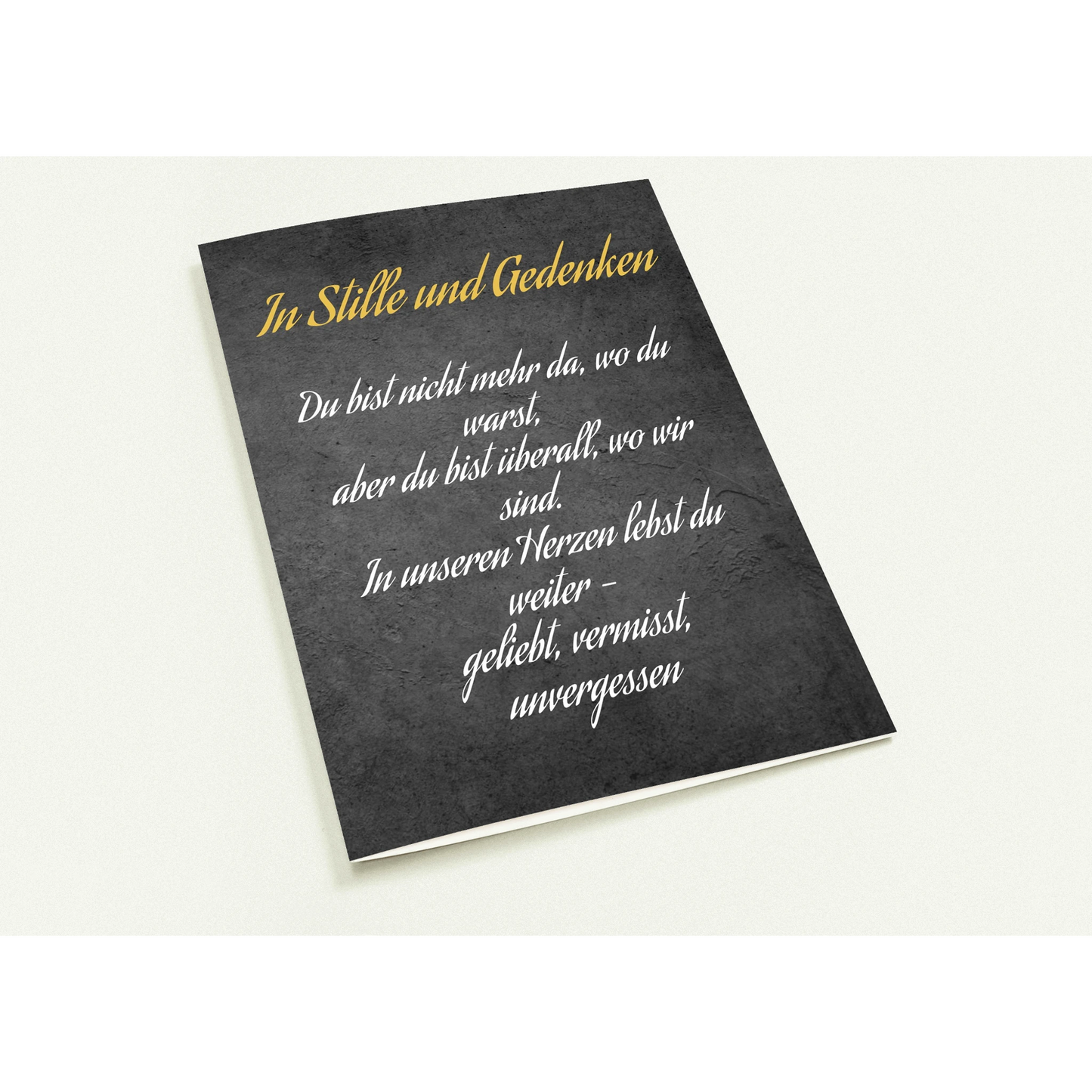 Ein Ausdruck moderner Ästhetik. Trauerspruch schwester- Dankeskarte handgemacht als Kunstdruck: für stilvolle Raumgestaltung. Eine besondere Bereicherung für jeden Raum.
