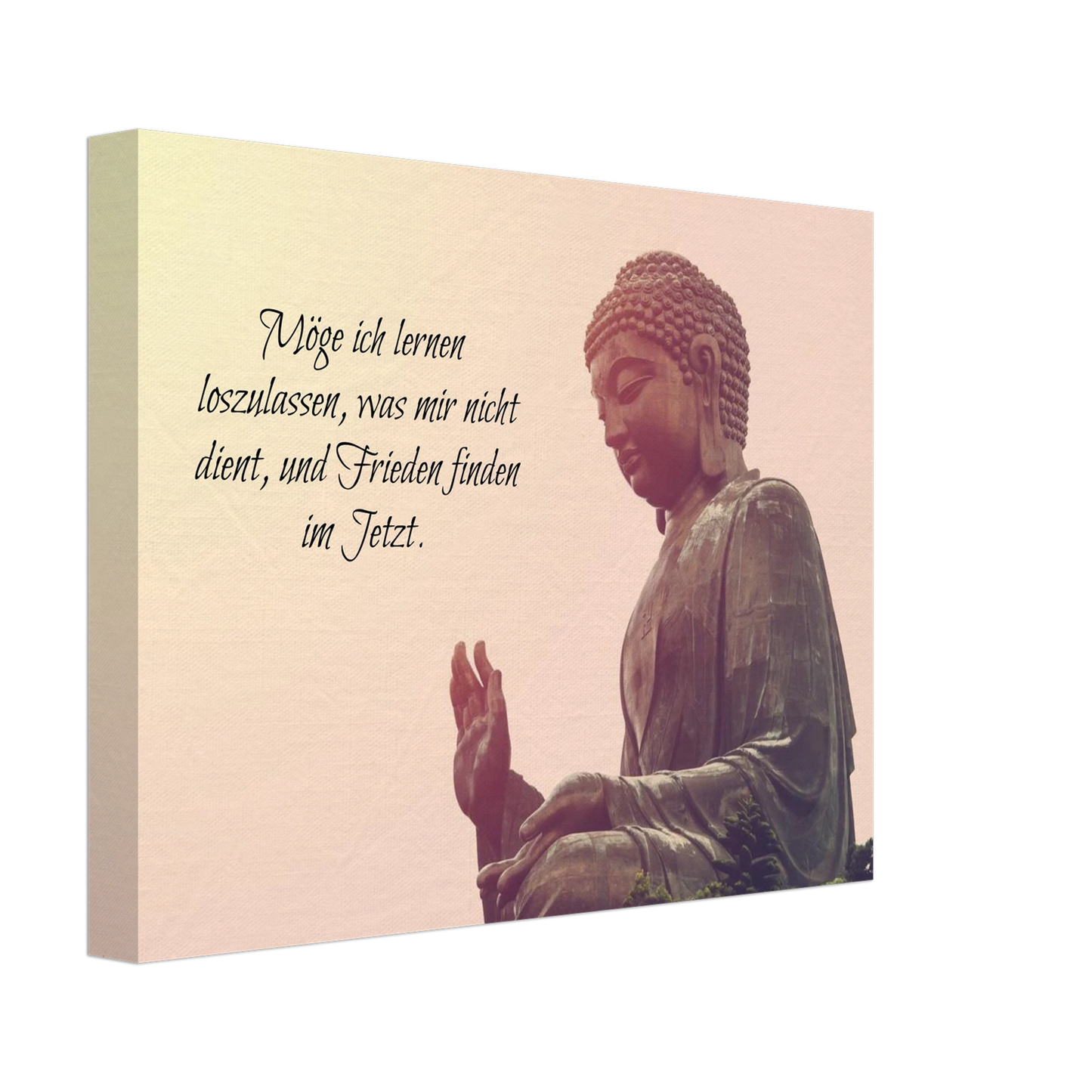 Dekoration mit Charakter. Tibetan Kraftgebete Canvas Print – Immersive Art Experience: zeitlos und harmonisch. Eine besondere Bereicherung für jeden Raum.